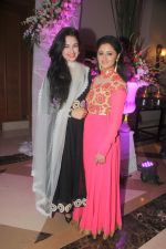 Yuvika Chaudhary with Rashmi Desai at Designer Manali Jagtap Engagement in JW Marriott on 6th Sept 2014